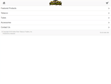 Tablet Screenshot of indianrivertobacco.com